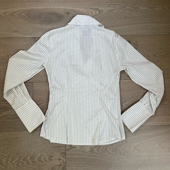 *SOLD* H&M Striped Wrap Shirt - Picture 4 of 4